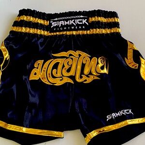 SIAMKICK sovereign Gold Muay Thia Short
